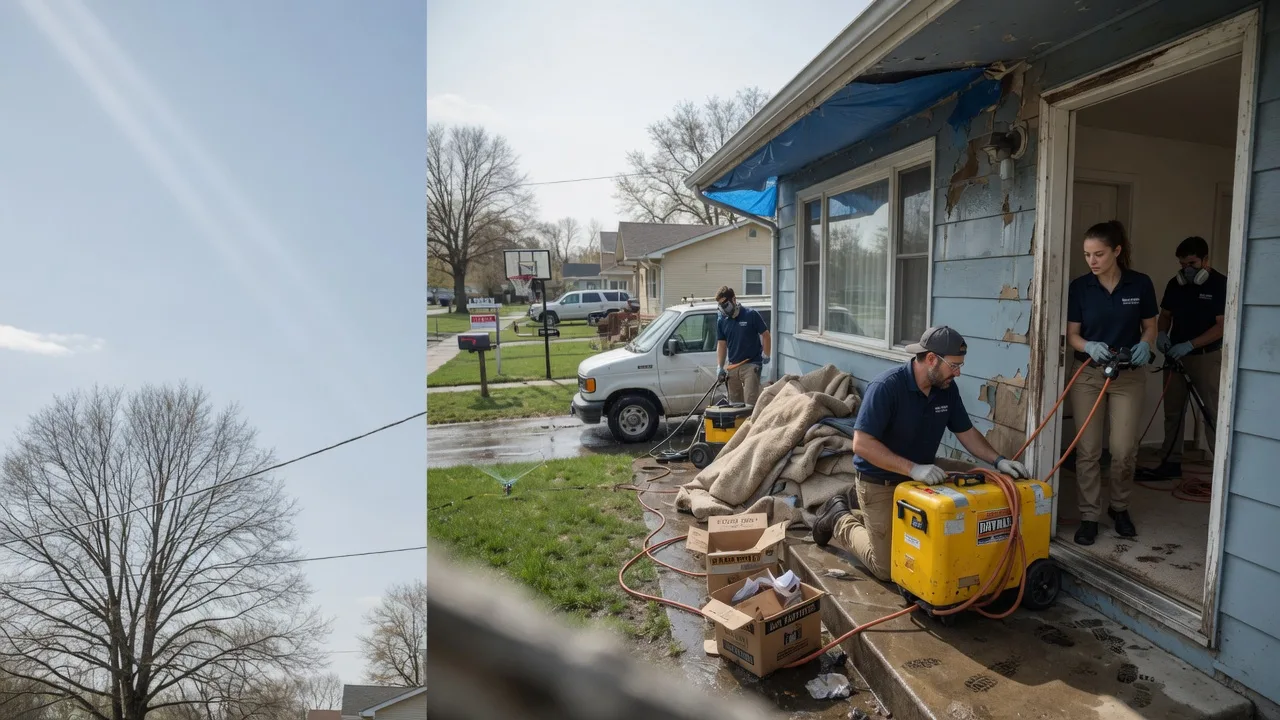 Basement Flood Cleanup in Ridgeville, IN near me